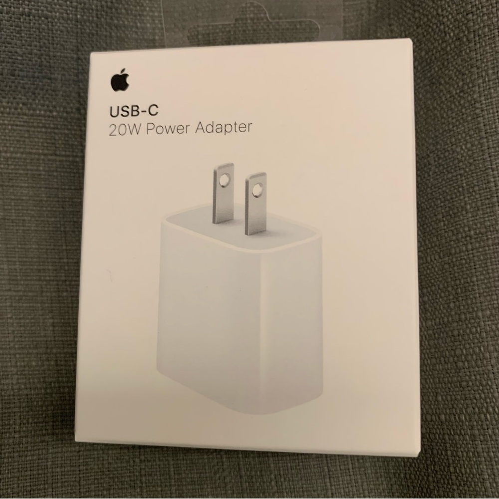 Apple usb-c 20W Power Adapter Box  Genuine Original Authentic OEM BOX ONLY
